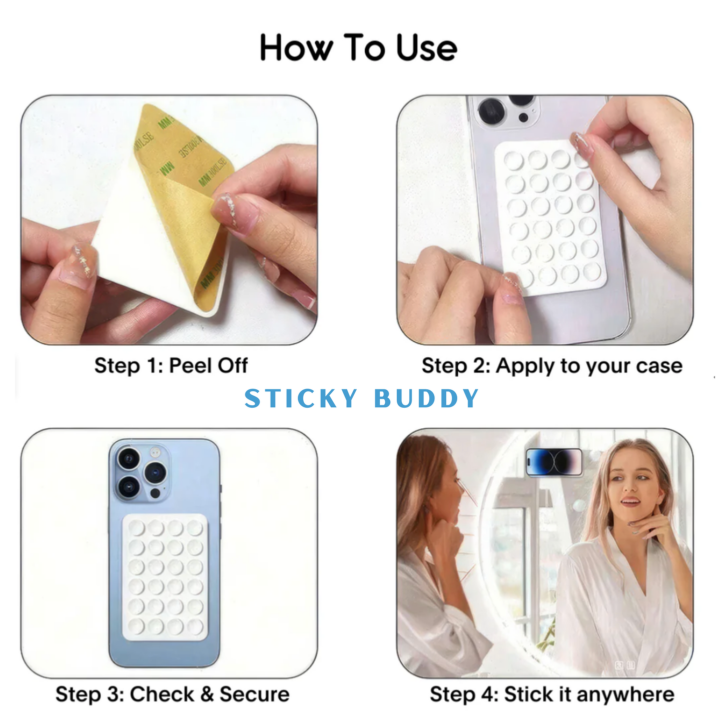 Sticky Buddy Phone Case